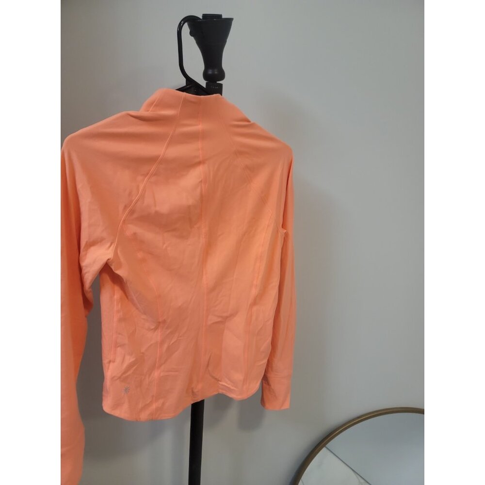 Athleta Salutation Jacket Size Small Peach Color … - image 5